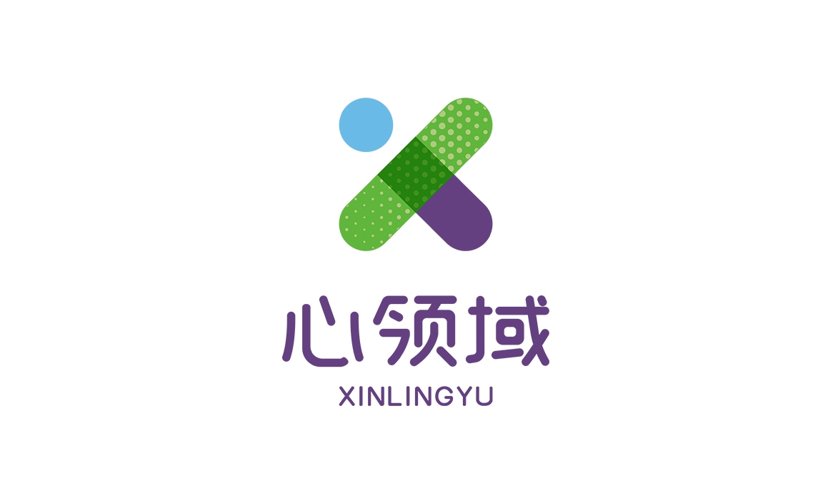 河南心領(lǐng)域教育咨詢有限公司品牌標志設計