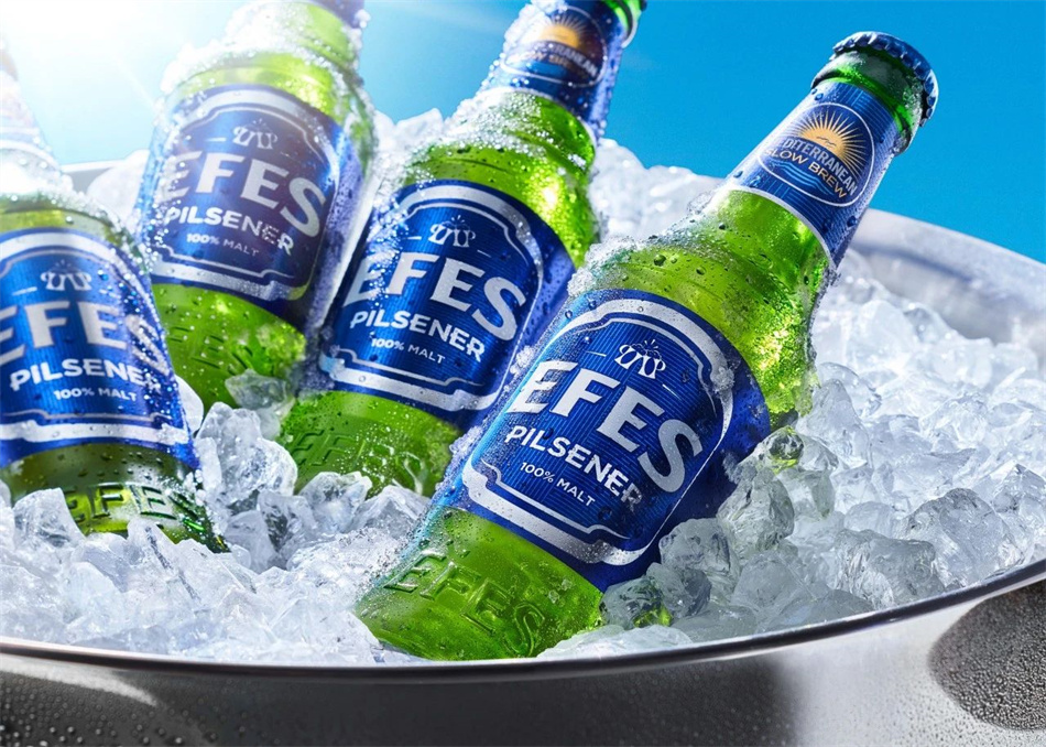 EFES PILSENER 瓶裝啤酒包裝設計