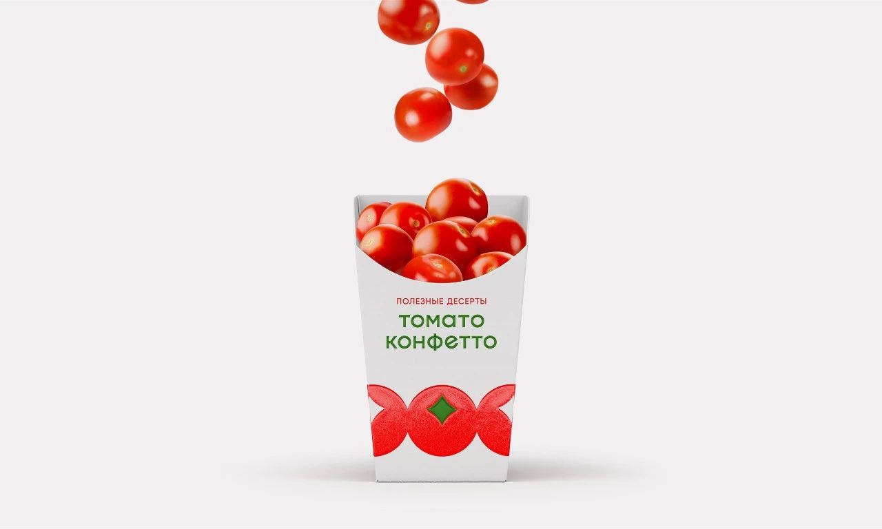 番茄品牌 Tomato Konfetto 視覺設計