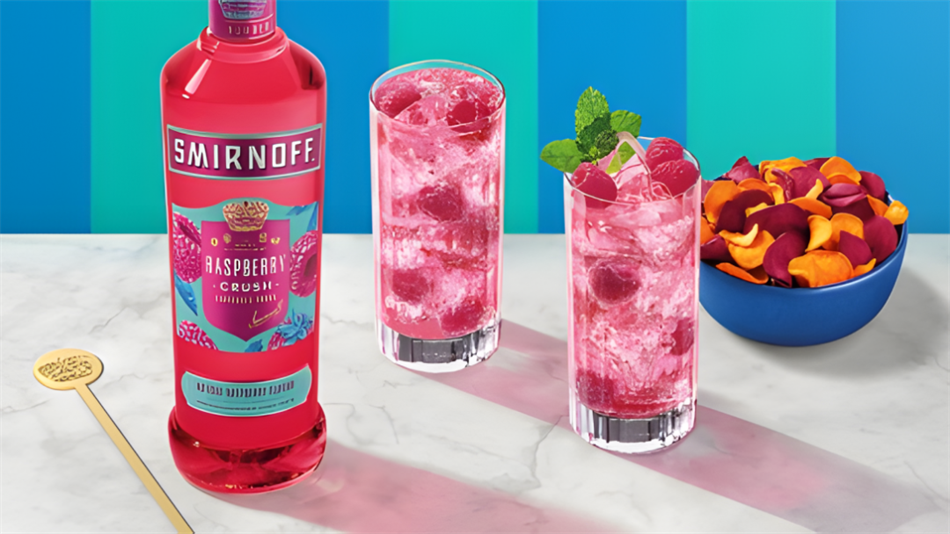 SMIRNOFF CRUSH 果汁飲料品牌包裝設計