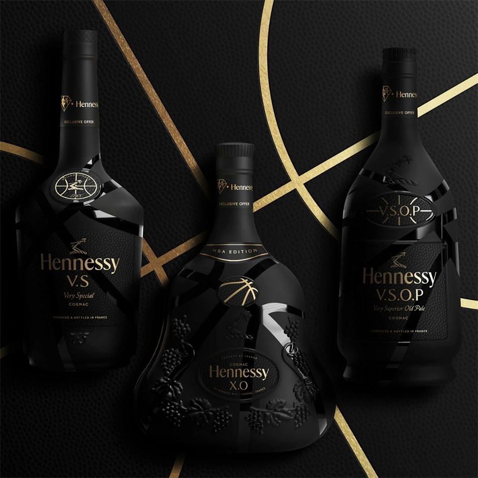 Hennessy NBA 75th Anniversary 紅酒包裝設計