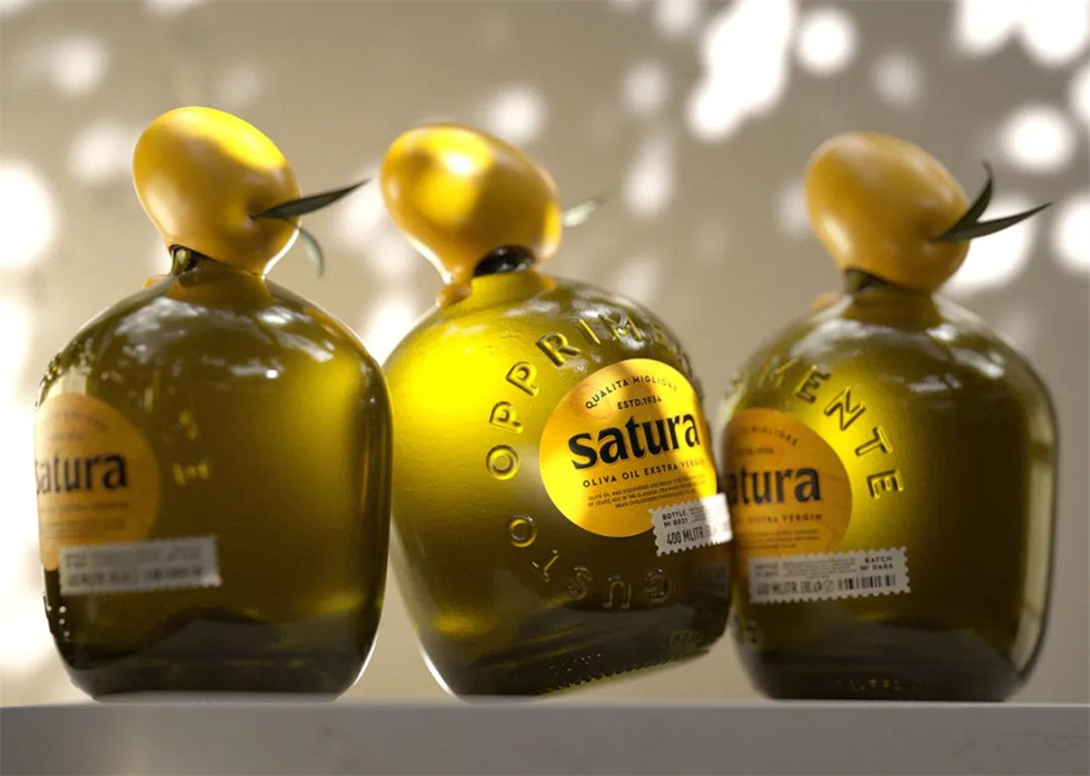 SATURA EXTRA VIRGIN OIL 橄欖油包裝設(shè)計(jì)